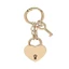 Yoo Heart Ổ Khóa Túi Quyến Rũ Trái Tim Móc Khóa Ví Charm Chain Phụ Kiện Túi Xách