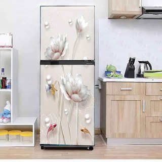 Decal có keo dán tủ lạnh siêu bền chống thấm nước