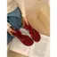 TT Chấm Bi Flip-Flops Mùa Hè 2026 Phong Cách Mới Mũi Tròn Đế Mềm Flip-Flops Giày Sandal Mũi Mở