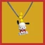 Ban Đầu Tự Chế Pochacco Pochacco Chó Con Chó Con Dễ Thương Tất Cả Trận Đấu Hoạt Hình Mặt Dây Chuyền Vòng Cổ Thép Không Gỉ