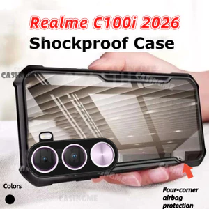 Realme C100i 2026 Ốp Điện Thoại AirBag Trong Suốt Cho Realme C100i RealmeC100i realme C100 i 4G 5G Ốp Lưng Chống Sốc Ốp Lưng Cứng Trong Suốt