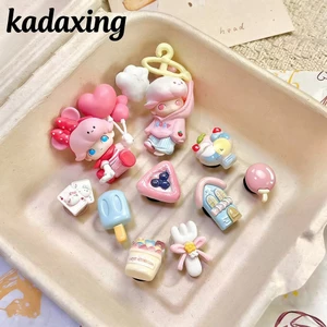 Phụ kiện giày lỗ Pop Mart dimo, chọn khóa giày ngôi sao, phù hợp cho cá sấu, khóa có thể tháo rời, khóa Busch, Zhibixing ins hoa giày