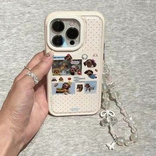 Hạnh Phúc Burger Quần Áo Dachshund Trường Hợp Cho iPhone 17 16 15 14 13 12 11 Pro Max X XR XS Max 8 Plus SE2020