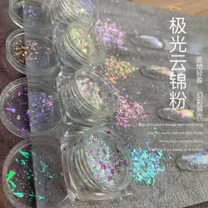Làm móng tay|Nhập khẩu|Bột thổ cẩm đám mây|Bột Opal|Bột Edelweis