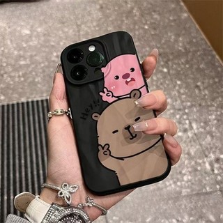 Dành Cho IPhone17161514131211ProMax X XR XS Max 7 8 Plus Phim hoạt hình dễ thương Beaver Guinea Pig Case