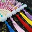 COMBO 5 Tua rua hoa sen phụ kiện cổ trang treo quạt gắn áo liên hoa