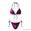 Nữ Bikini Đồ Bơi In Hoa Thắt Lưng Cổ Không Tay, Phù Hợp Đi Biển