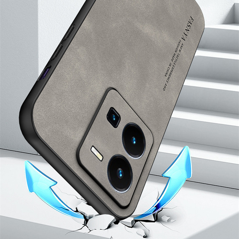 Ốp lưng Vivo Y35 Vỏ da cừu sang trọng cho Vivo Y35 4G Vỏ điện thoại