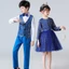 💕 Trẻ Em Bé Trai Bộ Đồ 4 Chính Thức Đính 3-12 Tuổi Trang Phục Lưng Cưới Sinh Nhật Lễ Hội Mới Lạ