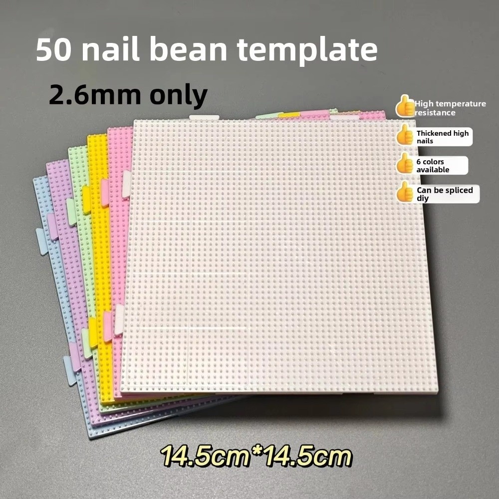 YUUKII Cầu Chì Hạt Pegboards, Thủ Công Handmade Trang Trí Vuông Perler Hama Hạt Chịu Nhiệt 52 * 52 Chân / 104x104 Chân DIY Làm Khối Xếp Hình Công Cụ Xếp Hình Giáo Dục