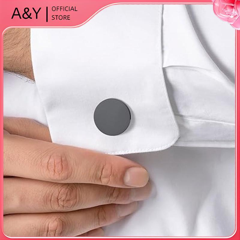Khuy thép không gỉ tròn đánh bóng 15mm, dạng A & Y