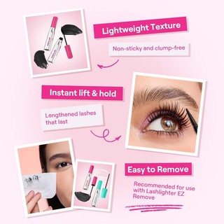 Mascara kéo dài không thấm nước - Màu đen lâu dài cho lông mi vàng
