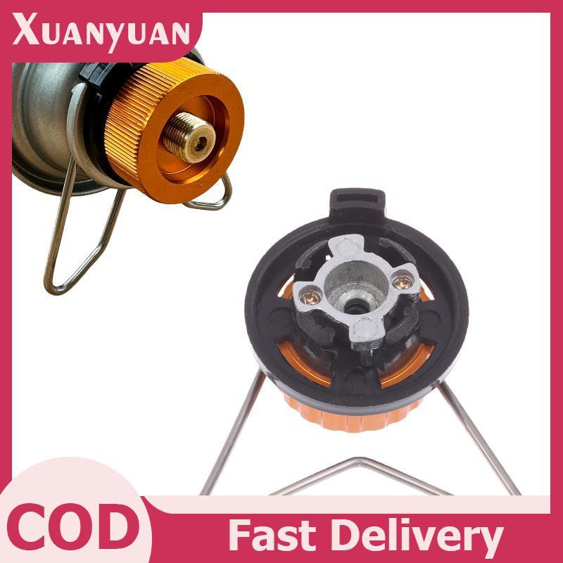 XUAN Bộ Phụ Kiện Xi Lanh Gas Cắm Trại Đa Năng có Giá Đỡ để Sử Dụng Ngang Tiện Lợi
