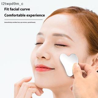 COD thép không gỉ gua SHA scraper Massager cho mặt cổ cơ thể-mặt chăm sóc da công cụ-mặt Massager mới