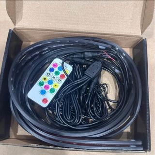Bộ đèn sao băng 6 DÂY mặt ga lăng dành cho xe tải điện 24v có điều khiển
