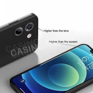 Ốp Điện Thoại Cho Oppo A6X A6 Pro A6t A6T Pro 5G 4G 2025 Thời Trang Vuông Silicon Lỏng TPU Chống Sốc Mềm Vỏ Điện Thoại Cặp Đôi