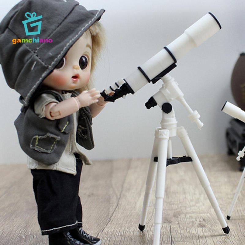 Gamchiano Nhà Búp Bê Kính Thiên Văn Giả Vờ Chơi Đạo Cụ Nhẹ Đồ Chơi Trẻ Em Sưu Tập Di Động