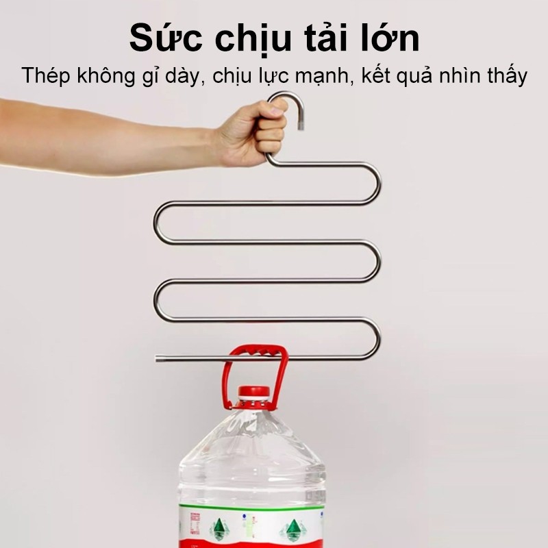 𝐎𝐥𝐢𝐟𝐞 Móc treo quần chuyên dụng Đa Năng giá treo quần INOX Giá treo quần hình chữ S Móc treo quần chuyên dụng