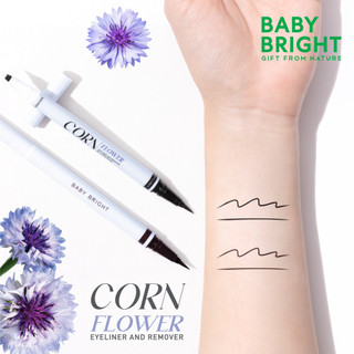 Bút Kẻ Mắt Và Tẩy Trang 2 Trong 1 Baby Bright Cornflower Eyeliner & Remover 0.5ml + 0.5ml