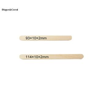DIAPER & CORED 100 que kem bằng gỗ tự nhiên 93mm dùng làm bánh & thủ công YTH