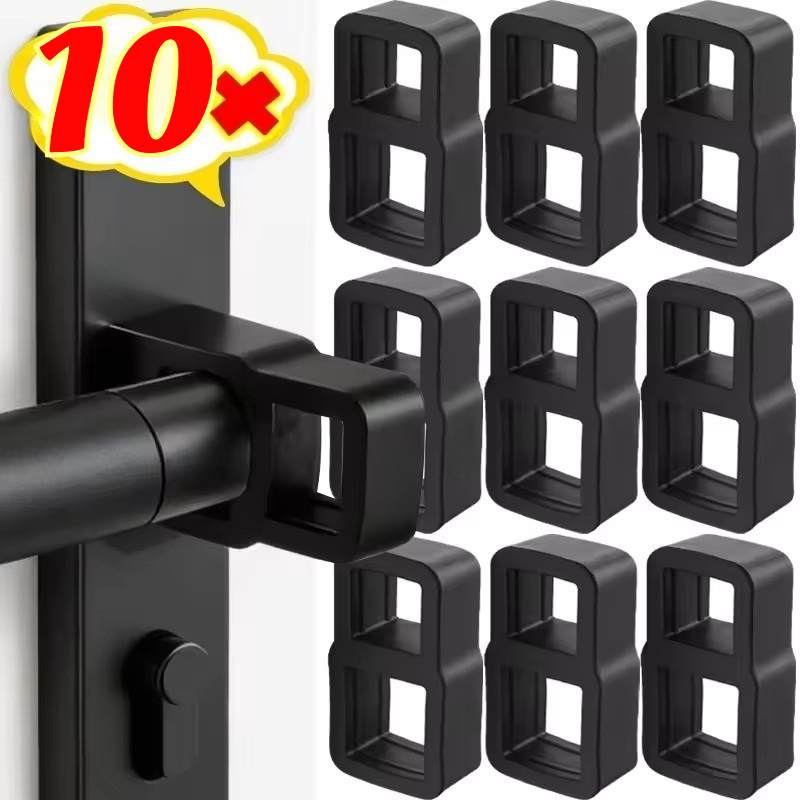 Tay nắm đồ nội thất di động Chặn cửa- Núm cản cửa chống bẩn-Bảo vệ tường gia đình- Tay nắm cửa silicon Crash Pad
