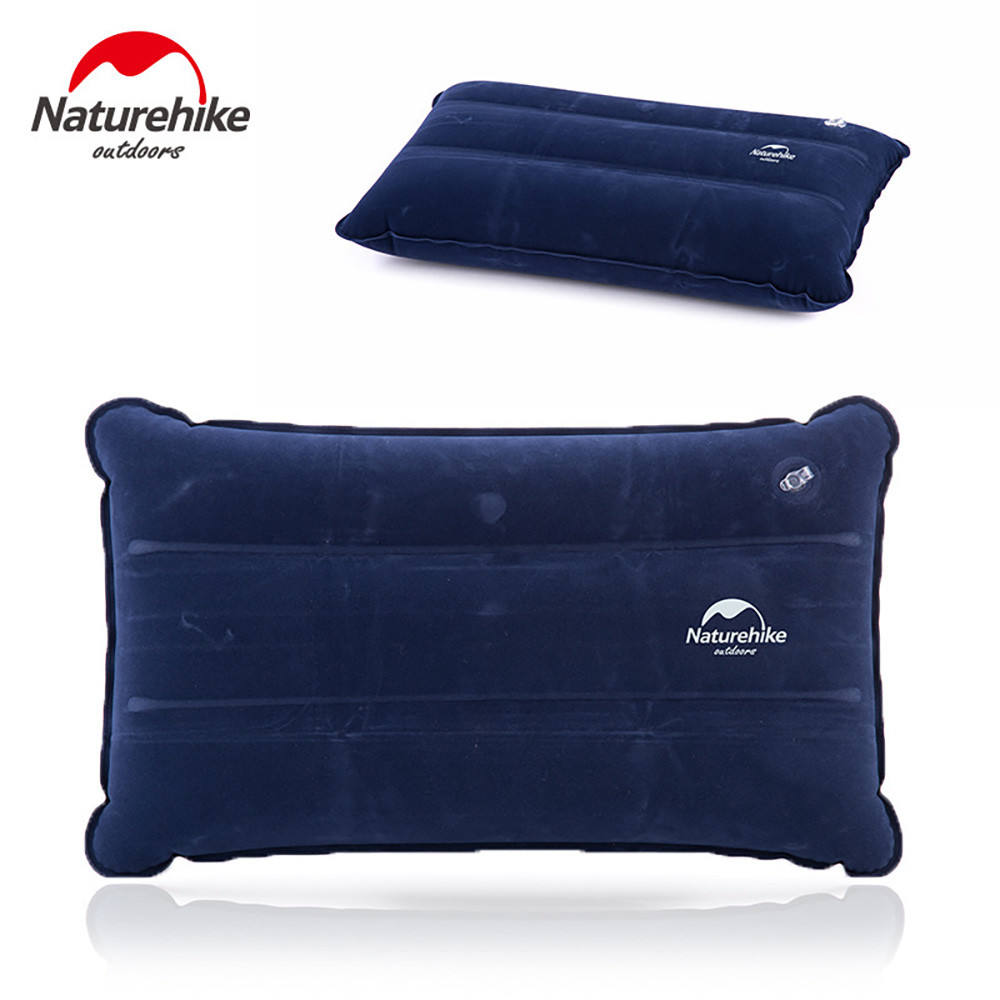 Naturehike Gối Bơm Hơi Siêu Nhẹ Cắm Trại Ngủ Gối Không Khí Du Lịch Ngoài Trời Đi Bộ Đường Dài Phụ Kiện Chuyến Bay Có Thể Gập Lại Di Động