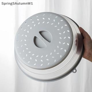 [SpringSAutumnW1] Nắp lò vi sóng chống bắn thức ăn gấp Vỏ sưởi đa chức năng cho bếp nấu ăn Đĩa thực phẩm Bảo vệ hâm nóng Boutique