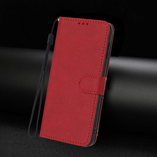 Ốp Ví Da Litchi Cho Moto G17 Power G57 G67 G77 G06 G56 G86 Edge 70 Fusion 60 Stylus 5G G Play 2026 Flip Phone Back Cover