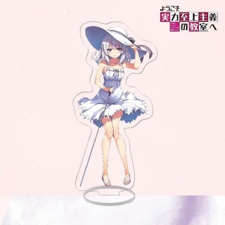 Mô Hình Acrylic  Classroom of the Elite 3   Stand  Acrylic Trang Trí Bàn, Quà Tặng Anime
