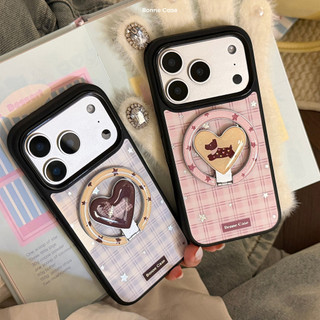 [Sheren] Ốp Điện Thoại Kẻ Sọc Puppy Gilt Thích Hợp Cho i17 16 15 14 13 12 11 pro max Vỏ Bảo Vệ Chống Sốc