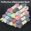 Dây Giày Tròn Phản Quang 120cm Dây Giày Polyester Tròn Dài Chống Trượt Giày Thể Thao Ren Cho Người Lớn Teen Giày Thể Thao