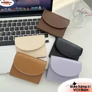 Ví nữ NORDICLIFE Hộp đựng thẻ RFID di động dung lượng lớn