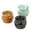 Nồi sóng Stew Pot Chống nước Stew Thực phẩm một người Nồi trứng hấp có nắp Nồi súp Phong cách Trung Quốc Sa Hạt Ăn Nhẹ Gốm Đun Lửa