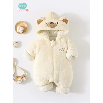 Quần Áo Mùa Đông Cho Bé Dày Một Mảnh Quần Áo Sơ Sinh Ôm Quần Áo Bé Thu Đông Quần Áo Cotton Quần Áo Đi Chơi Quần Áo Áo Áo Mùa Đông