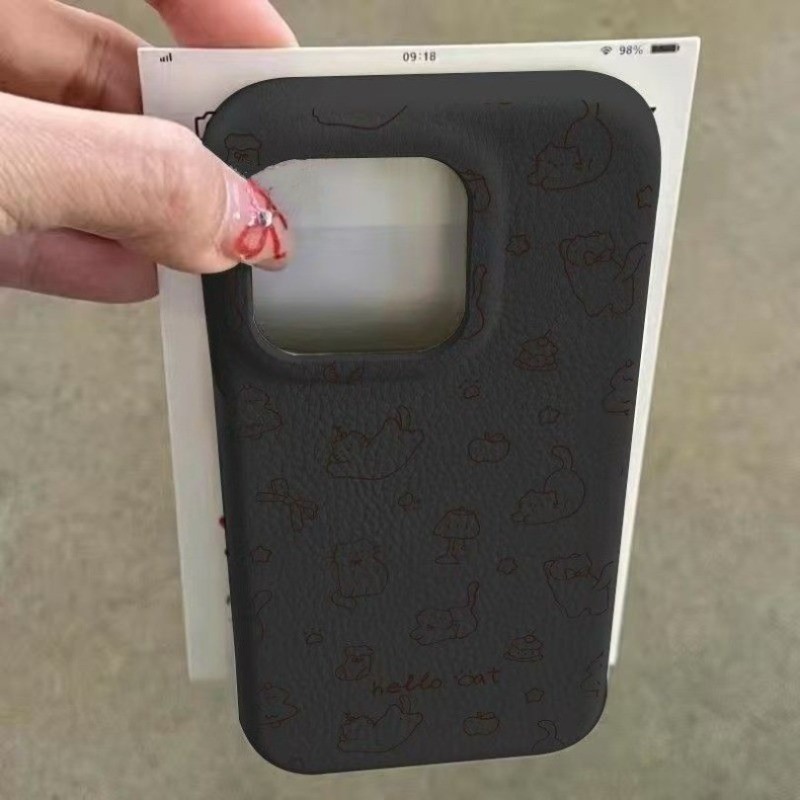 Dễ Thương Dòng Mèo Trường Hợp Điện Thoại For iPhone 17 16 15 14 13 12 11 Pro Max X Xr Xs Max 7 8 Plus SE2020
