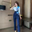 Quần áo kỹ thuật viên tắm chân cao cấp thời trang Bộ đồ nữ Quần thun Tắm chân trị liệu chân Dụng cụ tính khí