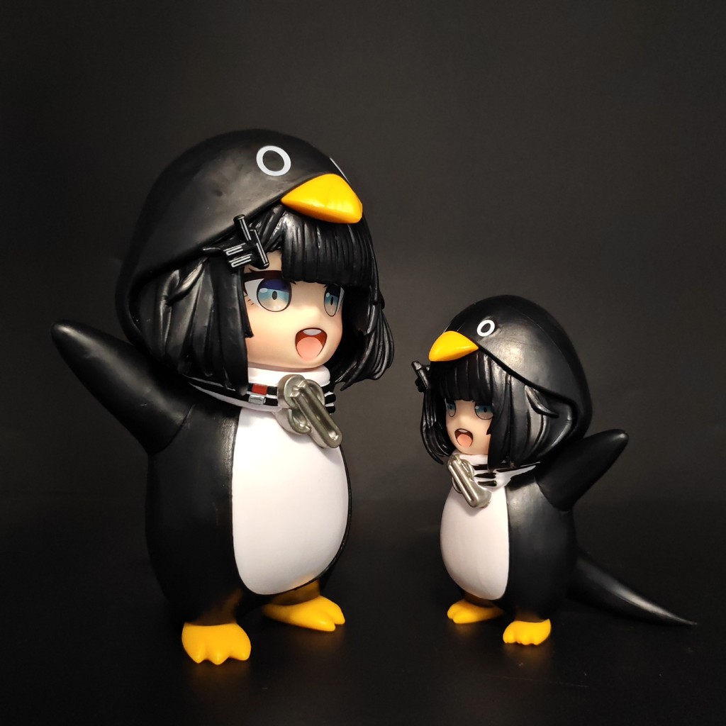 SY Arknights: Endfield Gugu Gaga Chim Cánh Cụt Quản Lý Chibi Nhân Vật Hành Động Bộ Sưu Tập Dễ Thương Trang Trí