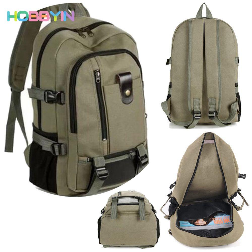 HOBBYIN Ba lô lớn Unisex Work Casual Schoolbag
