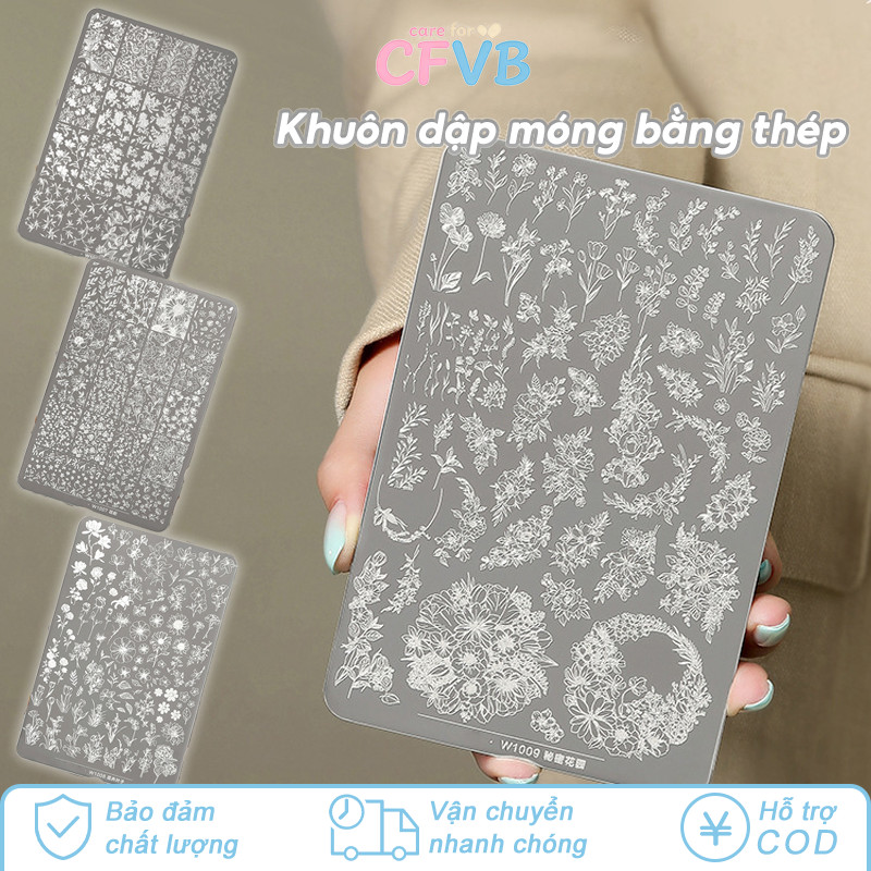 Khuôn Thép Dập Móng Chất Lượng Cao – Họa Tiết Hoa Cao Cấp, Khuôn In Ren, Bộ Sưu Tập Chủ Đề “Khu Vườn Bí Mật”