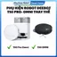 Phụ kiện robot hút bụi Deebot T50 pro-omni khăn lau, chổi, túi rác, lọc hepa - Thay thế