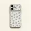 Hoa xanh in đầy phù hợp với ốp lưng iPhone16 dễ thương xr chống sốc mới nhất iPhone17pro