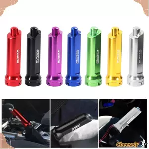 Vỏ bảo vệ phanh tay CHEESELY, Tay phanh tay bằng nhôm chống trượt, Đa năng Dễ dàng lắp đặt Vỏ tay cầm ô tô Phụ kiện ô tô