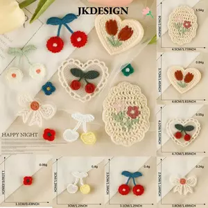 JKDESIGN - Quần áo miếng dán chất lượng cao, phụ kiện DIY và thêu huy hiệu hoa anh đào