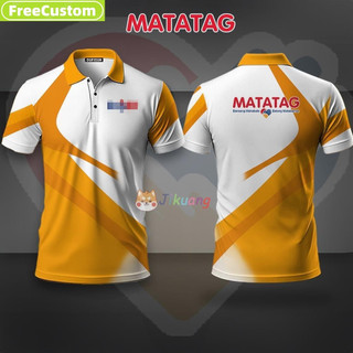 Matatag Áo Sơ Mi Polo Unisex Thoáng Khí Tay Ngắn