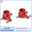 2 Chiếc Nâng Cấp Bộ Phận Kim Loại Tay Lái Phía Sau Cho P929 P939 K969 K979 K989 K999 1 / 28 RC Xe, Đỏ