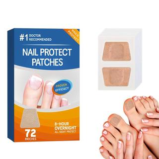 Nail Renewal Patches 72 Pieces Fingernail Patches Professional Toenail Wrap for Fingernail Restoration Pedicure wsdvn