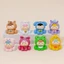Bộ Hộp Mù Hình Mini Hình Thú Dễ Thương Cho Bé - 3cm Kawaii Nhựa Nhựa Linh Vật Để Bàn Trang Trí Ô Tô Phụ Kiện Thủ Công DIY 8 Thiết Kế Trọn Bộ