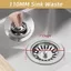 Bồn Rửa Nhà Bếp Phong Cách Châu Âu Cống Ống Rửa Chậu Rửa Phụ Kiện Bộ Lọc Đi Kèm Drainer 187D