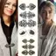 Cardigan Retro Thời Trang Mùa Đông, Kèm Khăn Choàng và Trâm Cài - Perfect Cho Tiệc và Hàng Ngày