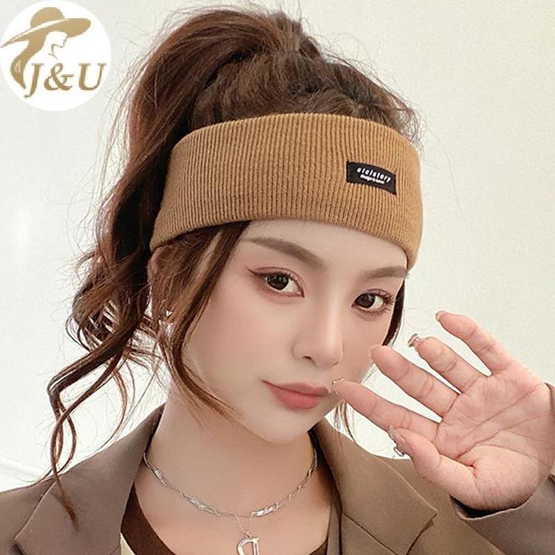 JU Khăn Trùm Đầu Thể Thao Co Giãn, Viền Rộng, Phù Hợp Bốn Mùa